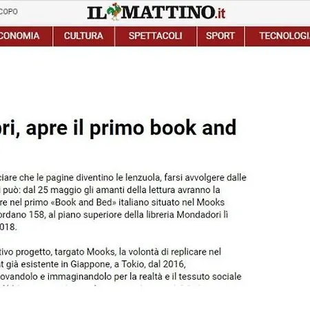 Alojamento de Acomodação e Pequeno-almoço Bed&book Mooks *